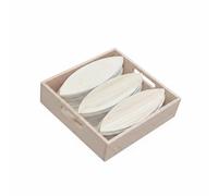 Almencla Blocchi Petali in Legno Educativi Bambini Gioco Costruzioni Mattoncini Stacking Set Immaginazione Legno con Superficie Morbida al Tatto Adatto a