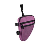 Almencla Borsa per Stampelle Avambraccio Porta Accessori Leggera Impermeabile con Tasche in Rete Chiusura a Cerniera Poliestere Triangolare Adatta a Anziani Mo, Rosa