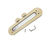 Almencla Busy Board Giocattolo attività Sensoriali Legno con Cerniera Lavagna Interattiva per Apprendimento Autodidatta Adatto a Bambini Asilo Regal, Rana