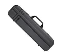Almencla Custodia Attrezzi da Pesca Borsa Porta Canne Custodia Rigida Impermeabile Eva Antiurto Ampio Spazio Trasporto Strumenti Pesca Adatta Escursioni Viaggi, 70 cm Nero