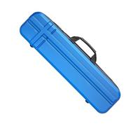 Almencla Custodia Attrezzi da Pesca Borsa Porta Canne Custodia Rigida Impermeabile Eva Antiurto Ampio Spazio Trasporto Strumenti Pesca Adatta Escursioni Viaggi, 120 cm Blu