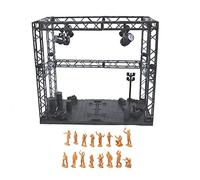 Almencla DIY Garage Base Scene with 16x Figures Model Figure for RG PG