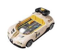 Almencla Giocattolo Volante Simulato Controller Da Guida Educativo Gioco Portatile Manuale Suono Realistico Sviluppo Abilità Motorie Adatto a Bambini Ragazzi R, 399 Livelli, Taglia unica bambino