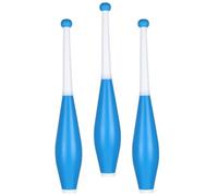 Almencla Juggling Performance Prop Set Bastoncino Equilibrato Accessorio Lancio Gomma per Esercizi Adatto per Esibizioni Performance E Intrattenimento, Blu
