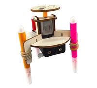 Almencla Kit di Costruzione di Robot Scarabocchianti, Kit Artigianali Bambini, Supporto Didattico per Bambini