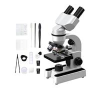 Almencla Microscopio per Bambini - Giocattolo Educativo per Esperimenti Scientifici per Bambini Dai 5 Ai 7 Anni (maschi E)