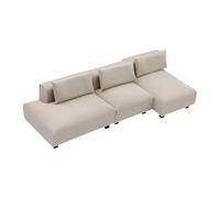 Almencla Miniatura Divano Casa Delle Bambole Miniatura Sofa Moderno Giocattolo Modello Cuscino Decorativo Scena Stanza Ornamentale Adatto per Esposizione E Amb, S 1row Cloth