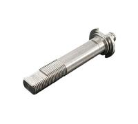 Almencla Perno Bobina Pesca Albero Rotore Asse Centrale Alberino Mulinello Acciaio Inox Durevole Trasmissione Affidabile Corpo Flangia a Gradino Adatto per, style to 2