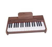 Almencla Pianoforte Digitale Portatile in Legno per Bambini, Regalo di Compleanno, Strumento Musicale Educativo Multifunzionale, 37 tastiA