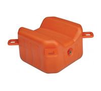 Almencla Piattaforma Galleggiante Pontile Modulare Base Boe HDPE Modulo di Supporto Galleggiante Profilo Piatto Bordi Smussati con Fori per Collegamento Adatta