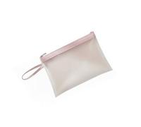 Almencla Portadocumenti A4 Organizer Archivio Documenti Impermeabile Zip Robusta Materiale TPU Satinato Adatto per Studenti Scuole Lavoro Viaggio, Rosa, A5