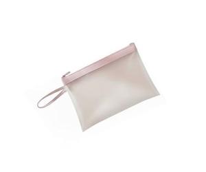 Almencla Portadocumenti A4 Organizer Archivio Documenti Impermeabile Zip Robusta Materiale TPU Satinato Adatto per Studenti Scuole Lavoro Viaggio, Rosa, A6