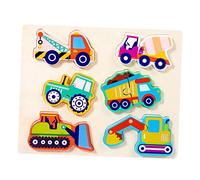 Almencla Puzzle in Legno per Bambini da 1 a 3 Anni, Puzzle Educativi, Giocattoli per Bambini in età Prescolare di 1, 2 O 3 Anni, Maschi O, Regalo, Gioc, Traffico