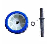 Almencla Rullo Rimorchio Barca Keel Supporto Centraggio Protezione Scafo Materiale Eva Pvc per Ridurre Usura E Facilitare Scorrimento Adatto per, color to 3, Singolo Rullo + Piccolo Asse + Perno