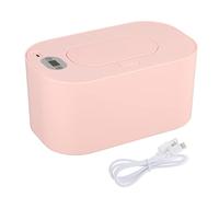 Almencla Scalda Salviette Umidificate con Display a Dispenser per Salviette Umidificate per Auto E Casa, Termostato rosa, Taglia unica