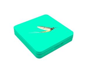 Almencla Scatola per La Pesca a Mosca, 16 Scomparti, Contenitore per Attrezzi, Esche da Pesca, Ami, Organizer per La Conservazione di Acqua, Riva del Fiume, La, Blu