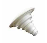Almencla Silicone Grommet Protezione Impermeabile Guarnizione Elastica Passacavo Resistente All'acqua Montaggio Rapido Facile Applicazione Adatta per Barche Yacht Impianti Elettronici, Bianco