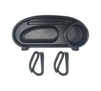 Almencla Snack Tray Vassoio Separatore Portabicchiere Supporto Telefono Struttura Robusta Facile da Montare Compatibile con Passeggini Adatto a Bambin