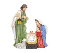 Almencla Statuette Del Presepe Natalizio, Statuette Da Collezione, Decorazioni per, Sculture Decorative in Resina, Decorazione Della Nascita di Gesù