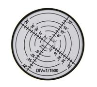 Almencla Strumento di Livellamento Magnetica 60 Cm Mm Compatta Strumento di Livellamento Orizzontale con Anelli Concentrici Resisn per da, Bianco Nero
