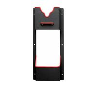 Almencla Supporto da Parete Lucidatrice in Acciaio Freddo Rack Verticale per Utensili Elettrici con Rivestimento Antigraffio E Fissaggio per Officina Garage