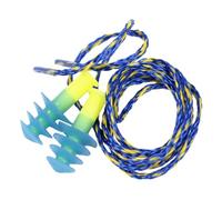 Almencla Tappi per Le Orecchie in Silicone Riutilizzabili con Cordino, Comodi, con Cancellazione Del Rumore, Morbidi, Ideali per Dormire, Studiare, Lavorare E