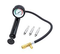 Almencla Tester per Motori Marini con Manometro Analogico E Tubo Flessibile per Controllare Tenuta del Carter Inferiore Riduttore Adatto per Manutenzione E Servizio in Banchina