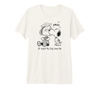 Almeno Il Mio Cane Mi AMA Maglietta Premium