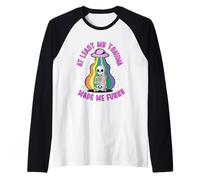 Almeno il mio trauma mi ha reso scheletro divertente Maglia con Maniche Raglan