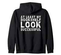 Almeno la mia libreria sembra un amante dei libri divertente di successo Felpa con Cappuccio