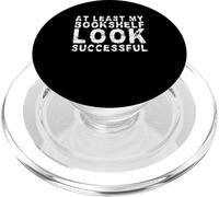 Almeno la mia libreria sembra un amante dei libri divertente di successo PopSockets PopGrip per MagSafe