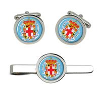 Almería City (Spagna) Gemelli E Fermacravatta Set