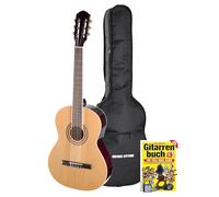 Almeria Konzertgitarren Set 3 Natural - Set chitarra classica-Set