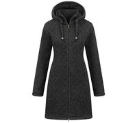 Almhuber Donna Cardigan Mantella Corta Cappotto Invernale Lana Giacca di Fair