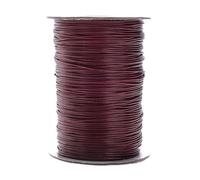 ALMLEU Lacci Cuoio 2 Pezzi 0.5-3.0mm Linea in Ecopelle Corda Cerata Filo in PU for creazione di Gioielli Collana Braccialetto Accessori Fai da Te(Color 3,0.5mm 150m)