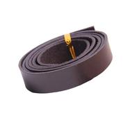 ALMLEU Lacci Cuoio 2 pz 3-30mm 80 cm Nessuna Saldatura Piatto Gioielli in Pelle Cavo Stringa Corda di Pizzo Fai da Te Girocolli Collana Bracciale Trovare(Color 21,Width 10mm)