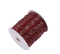 ALMLEU Lacci Cuoio Corda for Collana con Cinturino in Filo di Cotone Cerato da 10 m, Linea in Pelle, for la creazione Gioielli, Forniture for Braccialetti Fai-da-Te(Color 2)