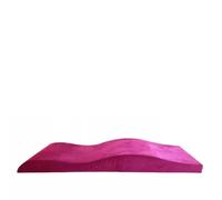ALMLEU Materasso Ciglia Materassi for ciglia Lettini in schiuma for spa Beauty curvi for salone for Letti for in memory foam a onda(Red)
