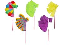 ALMLEU Nastro Ritmica Nastro da Ginnastica Artistica Professionale Che volteggia, Streamer colorato for Ragazze, Palestra, Danza, Balletto, Performance, 2M/4M, Allenamento(Suit-10Sets,2M)