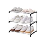 ALMLEU Scarpiera Scarpiera piccola a 3 ripiani, organizer leggero salvaspazio for l'ingresso del dormitorio, armadio o porta(Color 5)