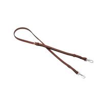 ALMLEU Tracolla per Borsa Donna Tracolla da Borsa 3 Pezzi for Mini Accessori a Tracolla for trasformazione della Spalla Senza punzonatura(Brown Silver 1.2cm)