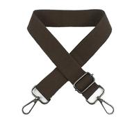 ALMLEU Tracolla per Borsa Donna Tracolla Regolabile in Tela da 2 Pezzi 38mm 80-140 cm Borsa a Tracolla con Fibbia Borse a Sostituisci Gli Accessori(Color 21,Black Buckle)