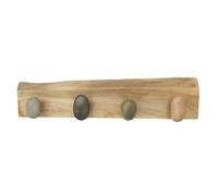 ALMLNLL Ganci per pannelli forati, 2/3/4/5/6 Hooks,Creative Pebble Coat Hook,Irregular Decorative Wall Hook,Suitable for Entrance, Behind The Door, Bedroom, Bathroom(51cm/20in)