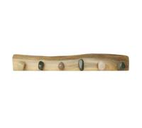 ALMLNLL Ganci per pannelli forati, 2/3/4/5/6 Hooks,Creative Pebble Coat Hook,Irregular Decorative Wall Hook,Suitable for Entrance, Behind The Door, Bedroom, Bathroom(77cm/30.3in)