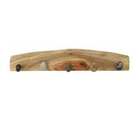ALMLNLL Ganci per pannelli forati, 2/3/4/5/6 Hooks,Creative Pebble Coat Hook,Irregular Decorative Wall Hook,Suitable for Entrance, Behind The Door, Bedroom, Bathroom(64cm/25.1in)