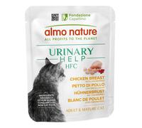 Almo Nature HFC Urinary Help 6 x 50 g Cibo umido per gatti - Petto di pollo con mirtilli rossi