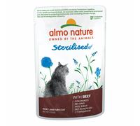Almo Nature Holistic Sterilised Alimento umido per gatto - 6 x 70 g Manzo