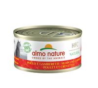 Almo Nature Adulto Naurale Pollo & Gamberi 24 X 70g (27,32 €/ KG)