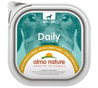 Almo Nature Alimento Daily Menu Dog pollo, prosciutto e formaggio, 300g