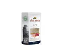 Almo Nature HFC Jelly Busta 55 gr: Tonno, Pollo e Prosciutto